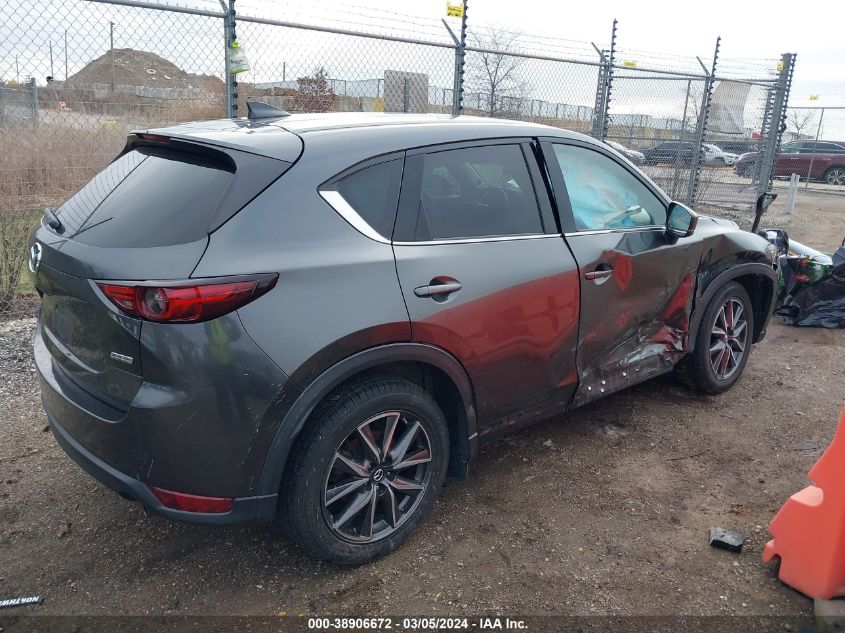 2017 Mazda Cx-5 Grand Touring VIN: JM3KFBDL3H0186398 Lot: 38906672