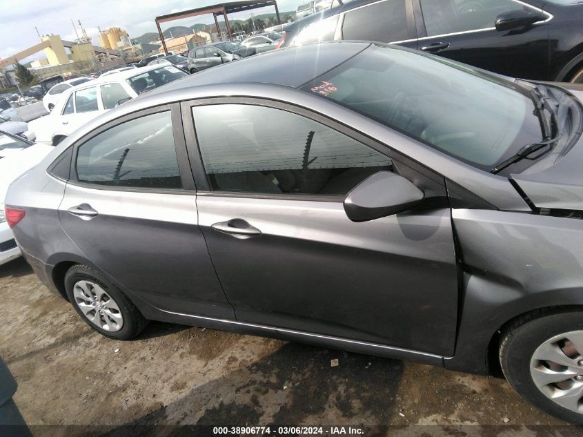 2015 Hyundai Accent Gls VIN: KMHCT4AE9FU819544 Lot: 38906774