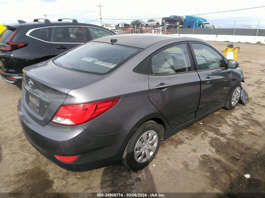 2015 Hyundai Accent Gls VIN: KMHCT4AE9FU819544 Lot: 38906774