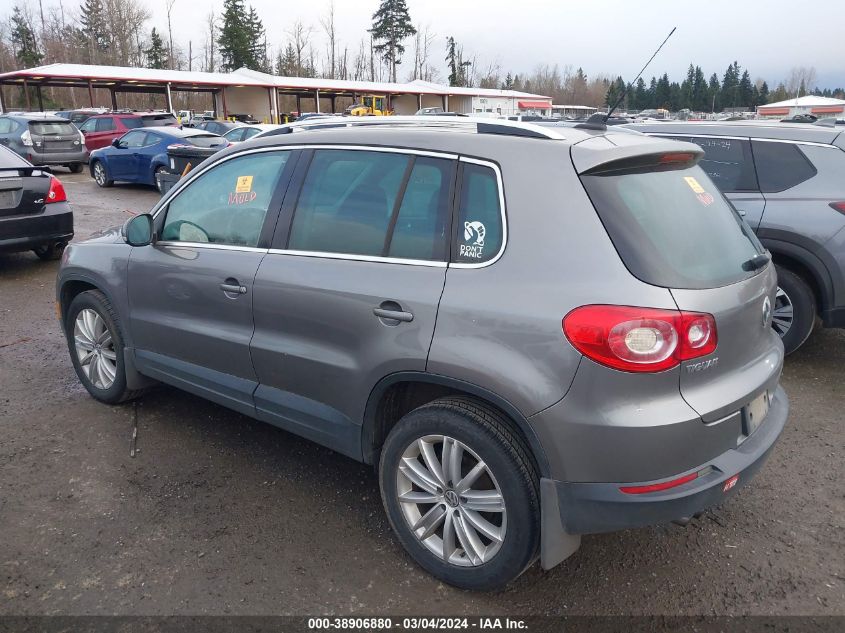 2009 Volkswagen Tiguan Se/Sel VIN: WVGBV75N19W511469 Lot: 38906880