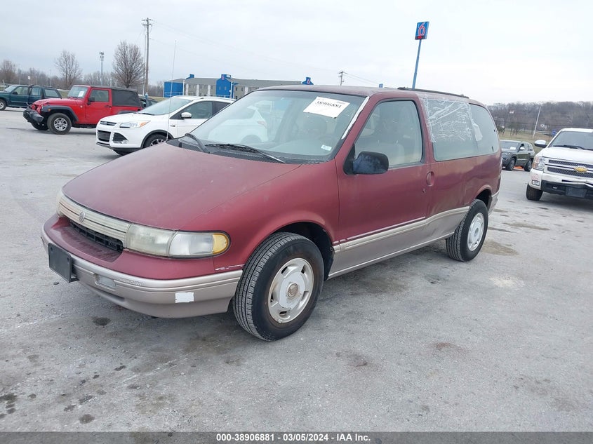 1995 Mercury Villager VIN: 4M2DV11W0SDJ60087 Lot: 38906881