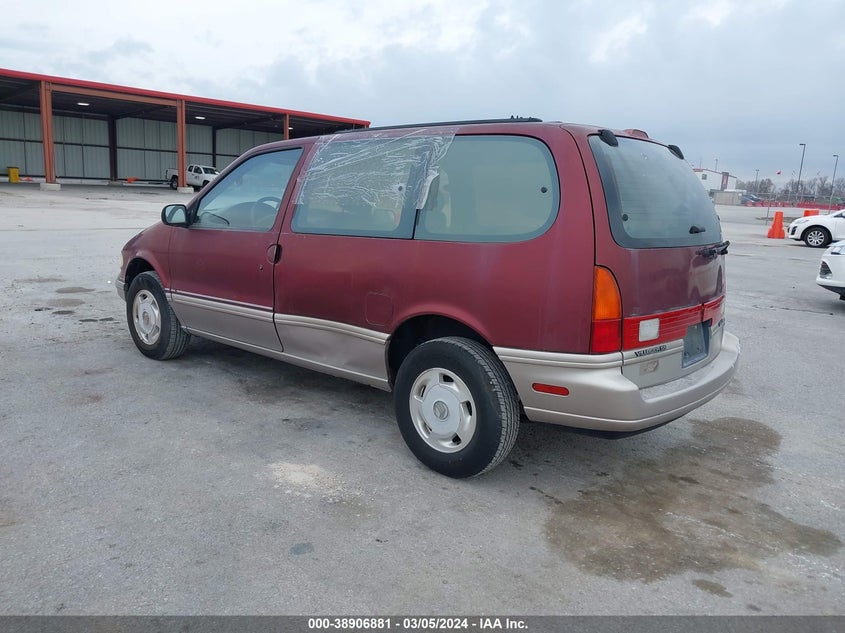 1995 Mercury Villager VIN: 4M2DV11W0SDJ60087 Lot: 38906881