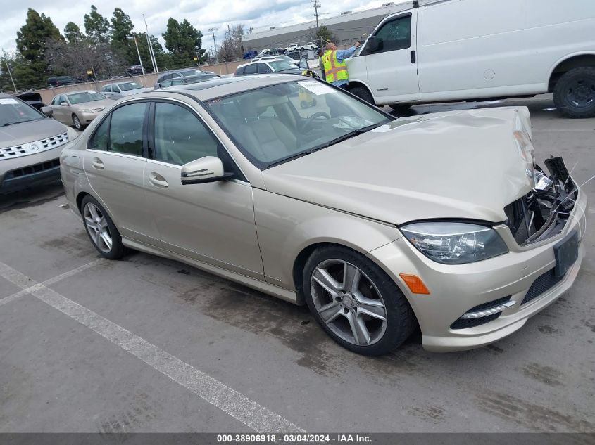 2011 Mercedes-Benz C 300 Luxury 4Matic/Sport 4Matic VIN: WDDGF8BB9BR182294 Lot: 38906918