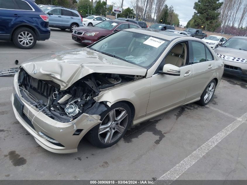 2011 Mercedes-Benz C 300 Luxury 4Matic/Sport 4Matic VIN: WDDGF8BB9BR182294 Lot: 38906918