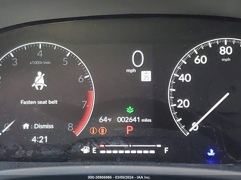 VIN 2HGFE1F72RH312742 2024 HONDA CIVIC EX