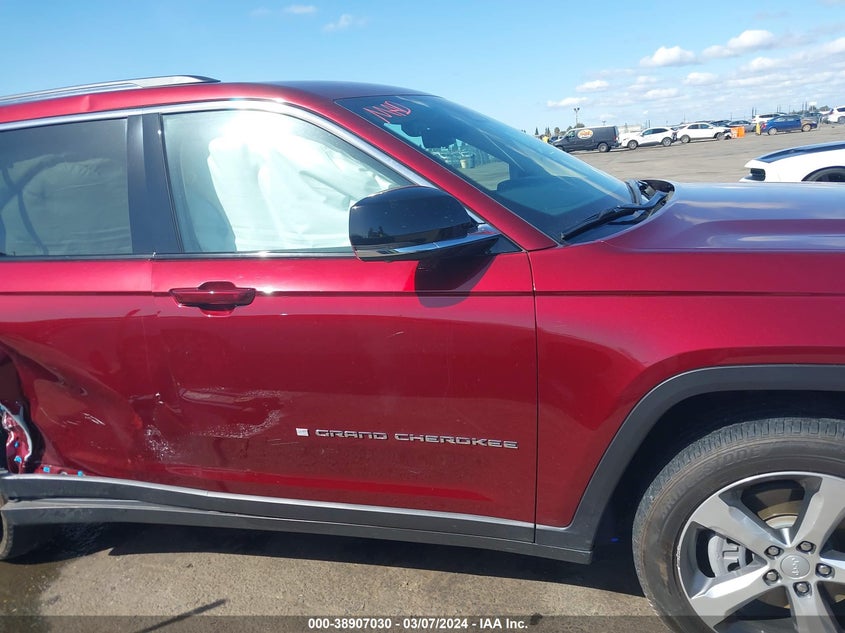 2021 JEEP GRAND CHEROKEE L LIMITED 4X4 - 1C4RJKBG1M8124148