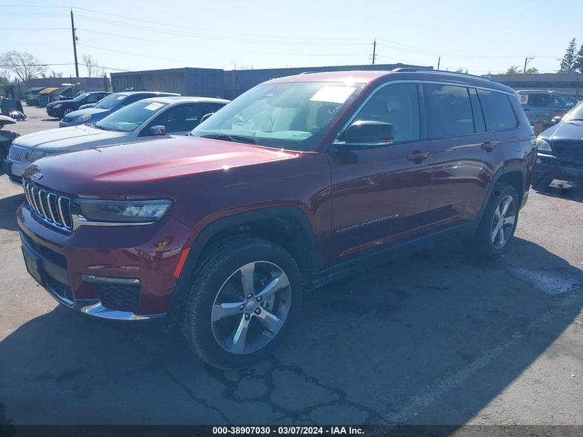 2021 JEEP GRAND CHEROKEE L LIMITED 4X4 - 1C4RJKBG1M8124148