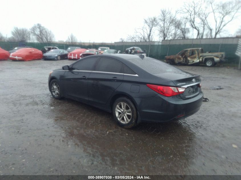 2013 Hyundai Sonata Gls VIN: 5NPEB4AC9DH784901 Lot: 38907038