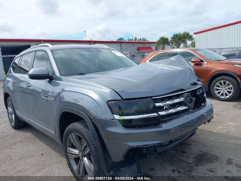 2019 Volkswagen Atlas 3.6L V6 Se W/Technology R-Line VIN: 1V2YR2CA9KC529097 Lot: 38907124