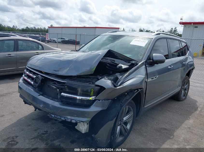 2019 Volkswagen Atlas 3.6L V6 Se W/Technology R-Line VIN: 1V2YR2CA9KC529097 Lot: 38907124