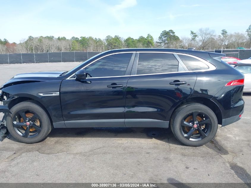 2019 Jaguar F-Pace 25T Premium VIN: SADCJ2FX3KA369219 Lot: 38907136