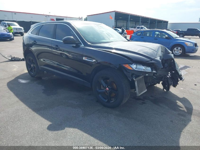 2019 Jaguar F-Pace 25T Premium VIN: SADCJ2FX3KA369219 Lot: 38907136