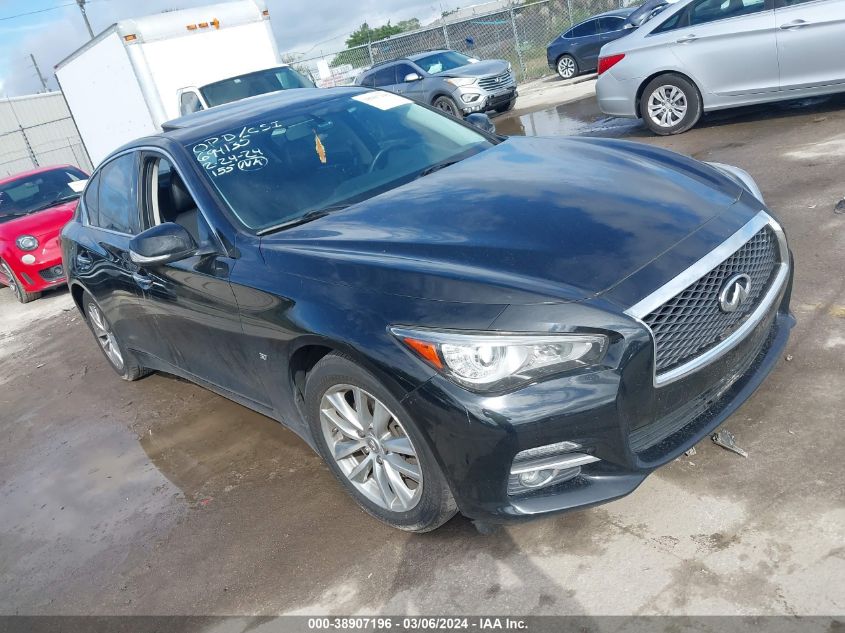 2015 Infiniti Q50 VIN: JN1BV7AR8FM412252 Lot: 38907196