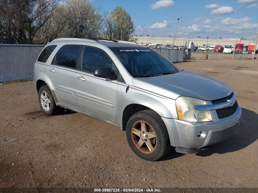 2005 Chevrolet Equinox Lt VIN: 2CNDL63FX56026692 Lot: 38907225