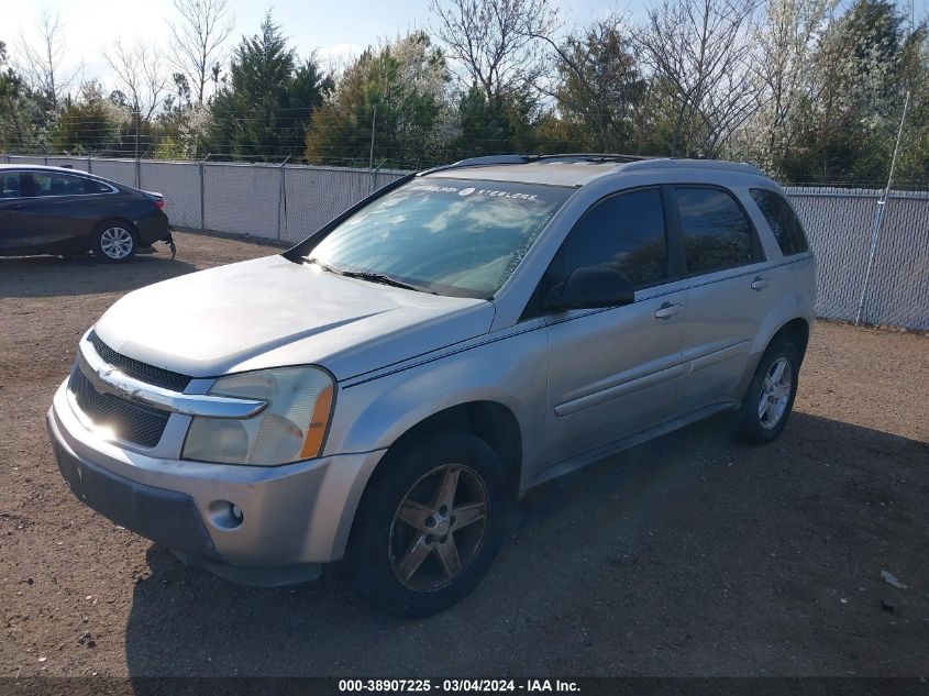 2005 Chevrolet Equinox Lt VIN: 2CNDL63FX56026692 Lot: 38907225