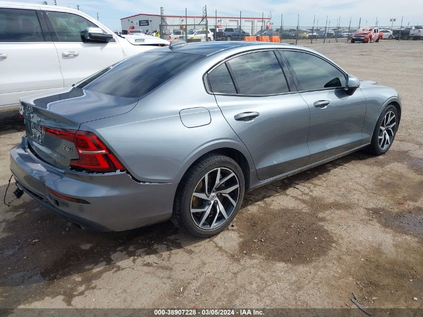 2020 Volvo S60 T6 Momentum VIN: 7JRA22TK0LG060476 Lot: 38907228