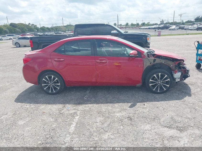 2017 Toyota Corolla Se VIN: 2T1BURHE9HC773648 Lot: 38907248