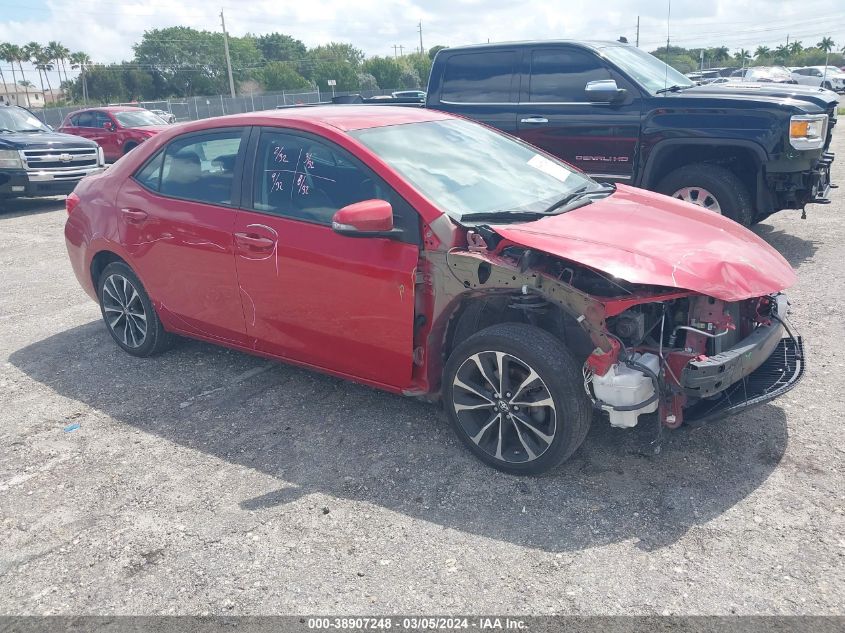 2017 Toyota Corolla Se VIN: 2T1BURHE9HC773648 Lot: 38907248