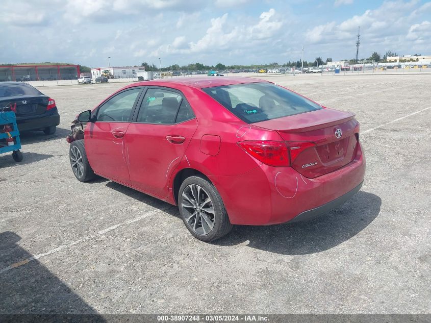 2017 Toyota Corolla Se VIN: 2T1BURHE9HC773648 Lot: 38907248