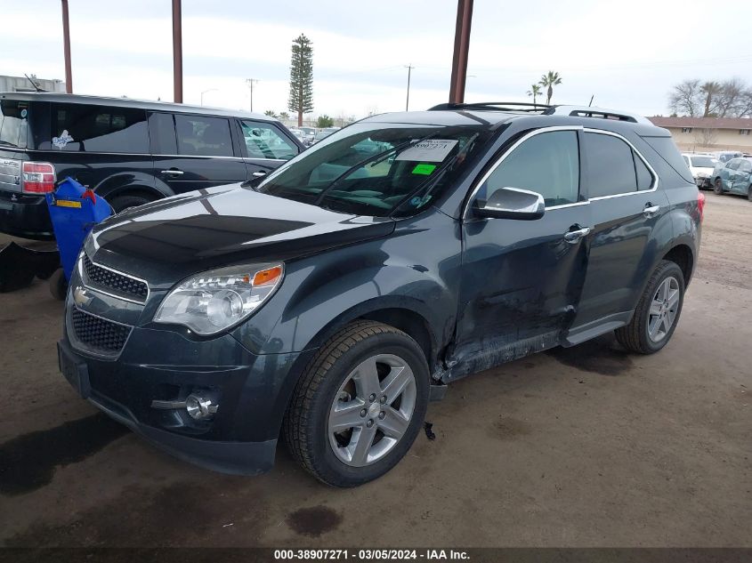 2014 Chevrolet Equinox Ltz VIN: 2GNFLDE3XE6143264 Lot: 38907271