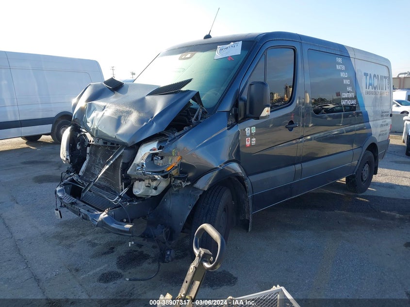 VIN WD4PE7CD0HP412161 2017 MERCEDES-BENZ SPRINTER 2500 STANDARD ROOF V6