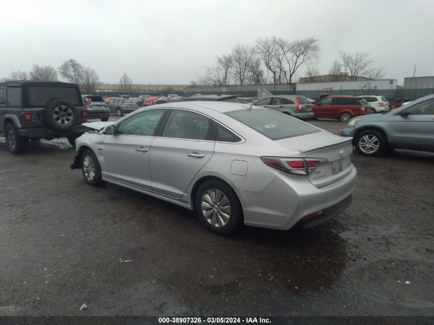 2016 Hyundai Sonata Hybrid Se VIN: KMHE24L14GA027018 Lot: 38907326