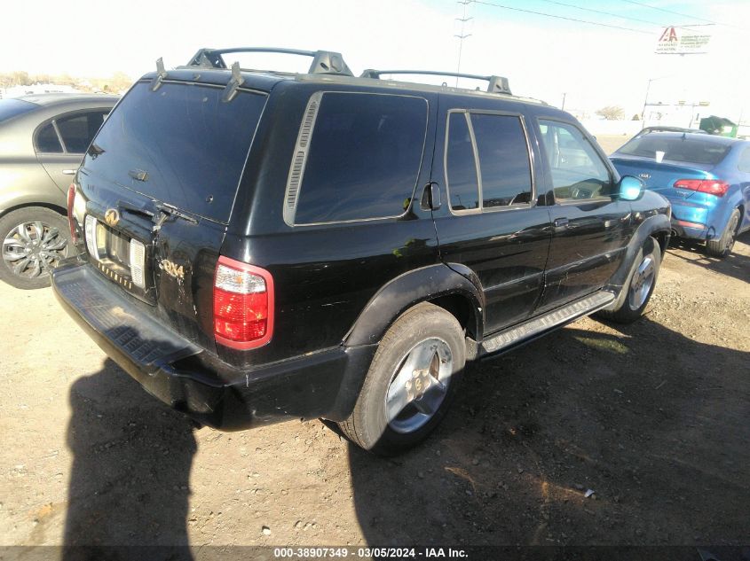 2001 Infiniti Qx4 Luxury VIN: JNRDR07Y11W102599 Lot: 38907349