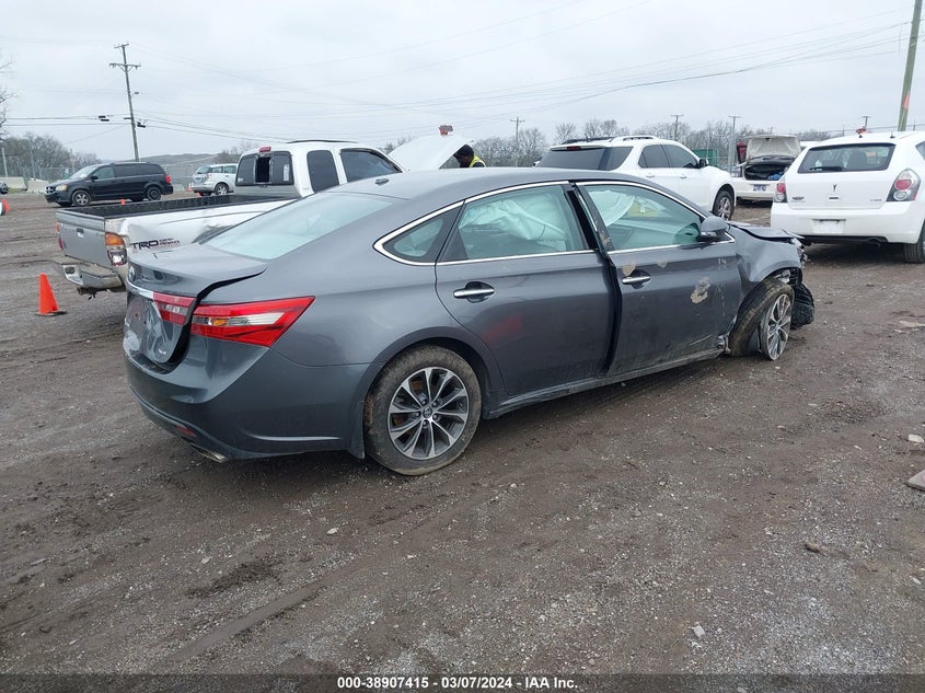 2016 TOYOTA AVALON XLE PREMIUM - 4T1BK1EB3GU212022