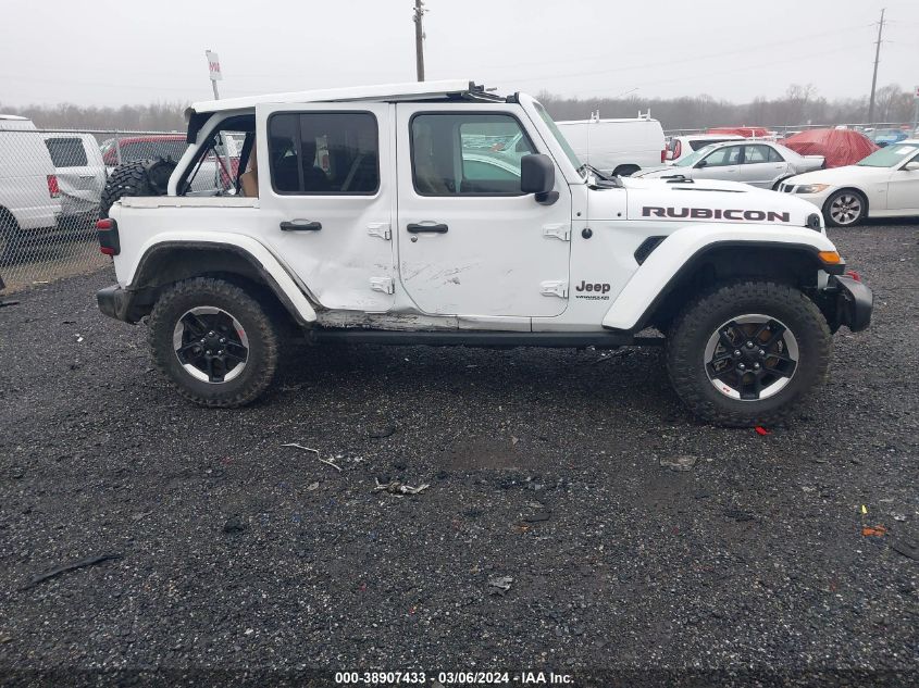 2021 Jeep Wrangler Unlimited Rubicon 4X4 VIN: 1C4HJXFG6MW554336 Lot: 38907433