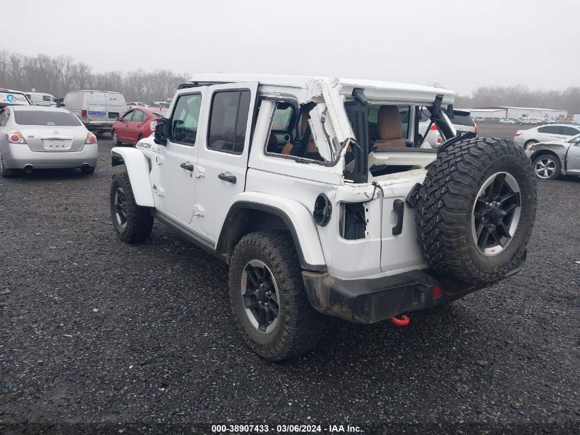 2021 Jeep Wrangler Unlimited Rubicon 4X4 VIN: 1C4HJXFG6MW554336 Lot: 38907433