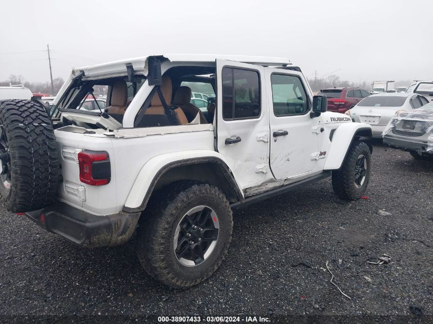 2021 Jeep Wrangler Unlimited Rubicon 4X4 VIN: 1C4HJXFG6MW554336 Lot: 38907433