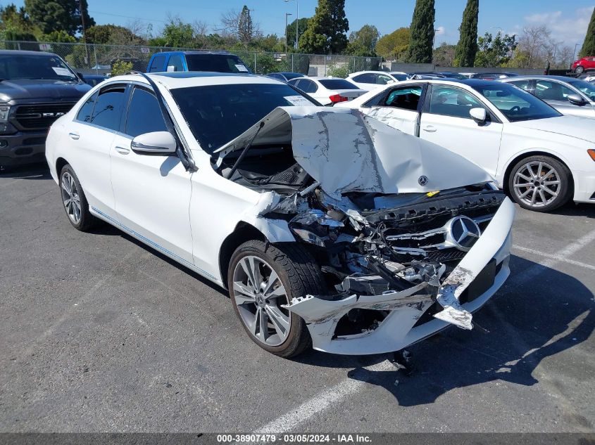 2019 Mercedes-Benz C 300 4Matic VIN: 55SWF8EB4KU307210 Lot: 38907479