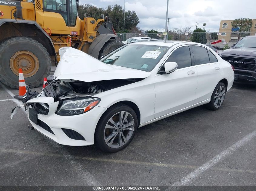 2019 Mercedes-Benz C 300 4Matic VIN: 55SWF8EB4KU307210 Lot: 38907479