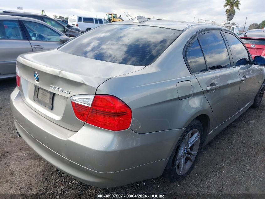 2008 BMW 328Xi VIN: WBAVC93538K037761 Lot: 38907507