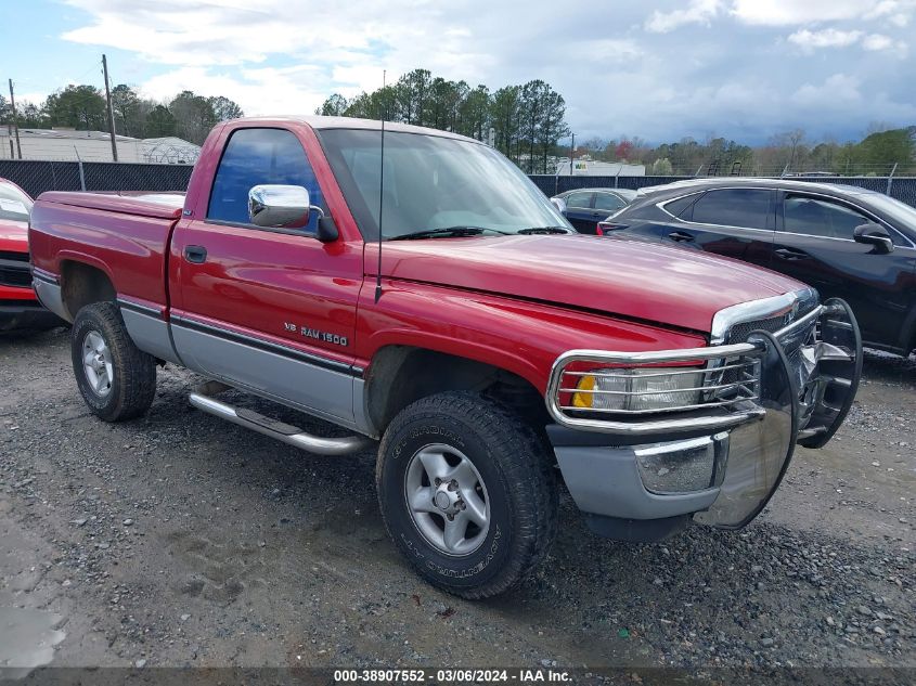 1997 Dodge Ram 1500 Lt VIN: 1B7HF16Z3VS263575 Lot: 38907552