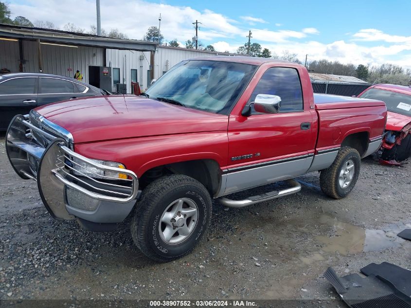 1997 Dodge Ram 1500 Lt VIN: 1B7HF16Z3VS263575 Lot: 38907552