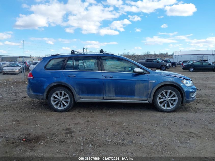 2018 Volkswagen Golf Alltrack Tsi S/Tsi Se/Tsi Sel VIN: 3VWH17AU7JM750906 Lot: 38968654