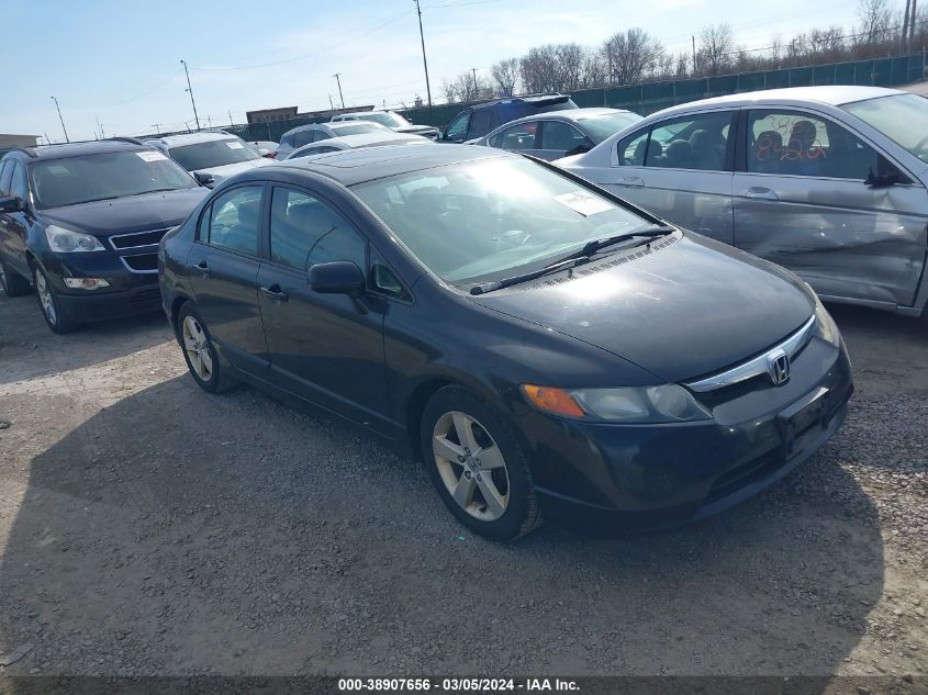 2008 Honda Civic Ex VIN: 1HGFA16818L030081 Lot: 38907656