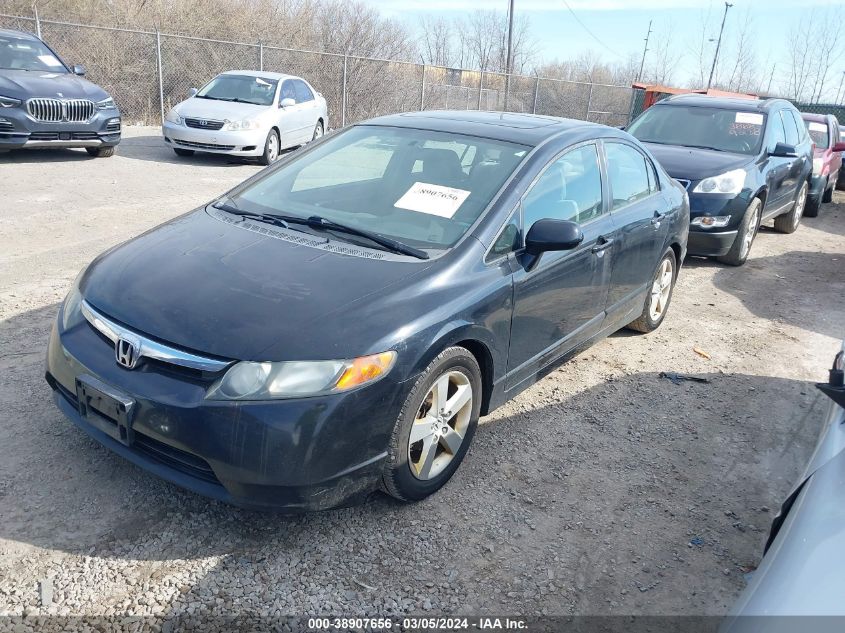 2008 Honda Civic Ex VIN: 1HGFA16818L030081 Lot: 38907656