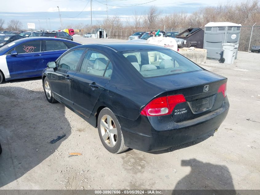 2008 Honda Civic Ex VIN: 1HGFA16818L030081 Lot: 38907656