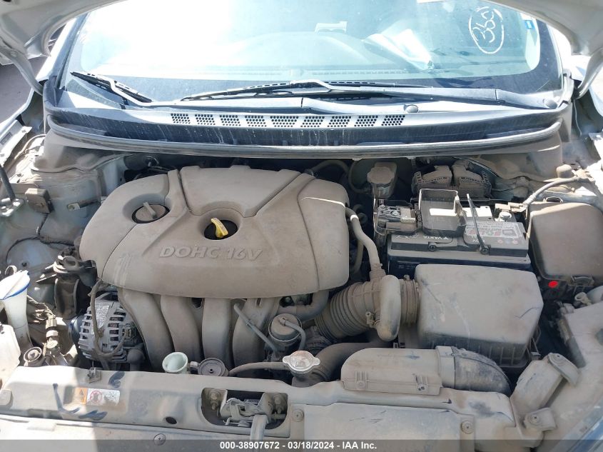 5NPDH4AE8EH522171 2014 Hyundai Elantra Se