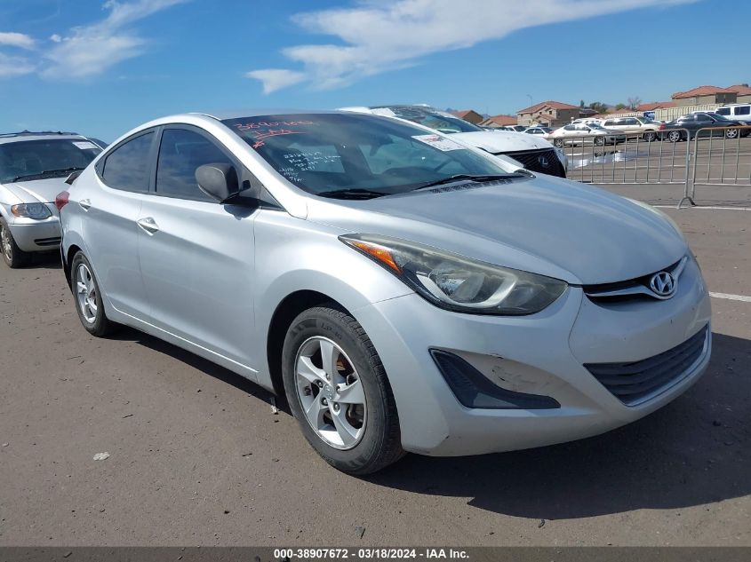 2014 Hyundai Elantra Se VIN: 5NPDH4AE8EH522171 Lot: 38907672