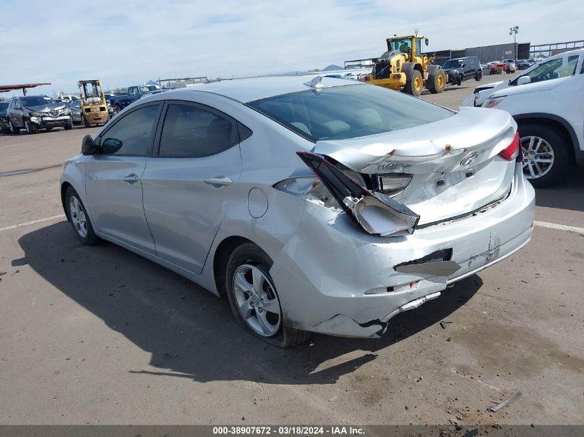 5NPDH4AE8EH522171 2014 Hyundai Elantra Se