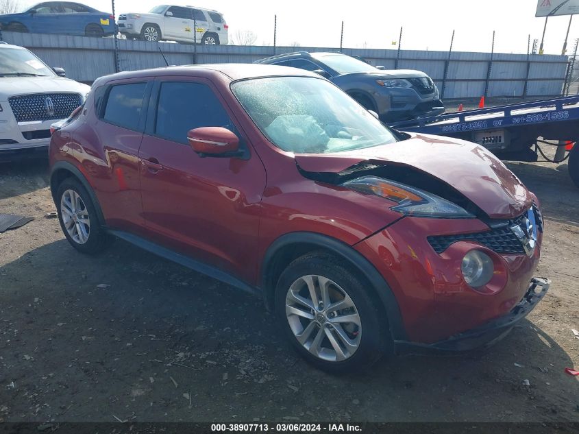 2016 Nissan Juke Sl VIN: JN8AF5MR6GT600950 Lot: 38907713