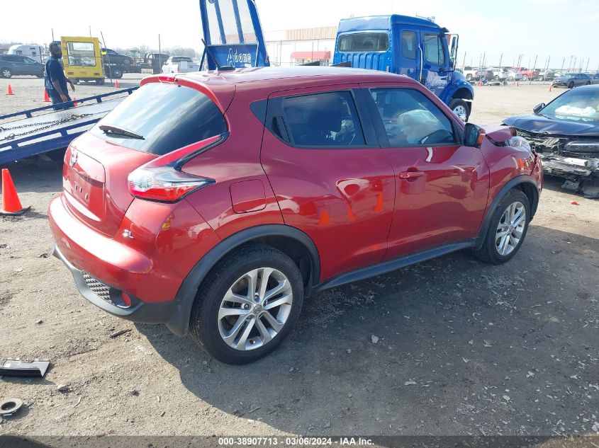 2016 Nissan Juke Sl VIN: JN8AF5MR6GT600950 Lot: 38907713