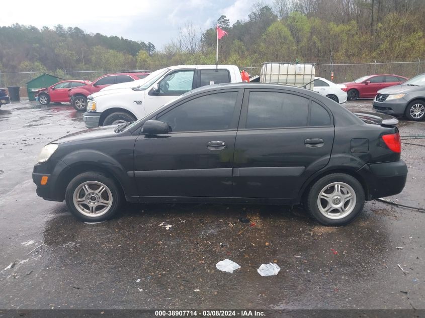 2006 Kia Rio Lx VIN: KNADE123066048925 Lot: 38907714