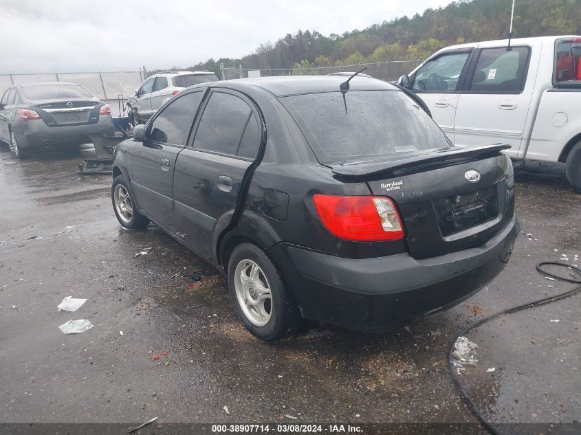 2006 Kia Rio Lx VIN: KNADE123066048925 Lot: 38907714