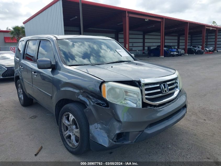 2013 Honda Pilot Ex VIN: 5FNYF4H40DB019588 Lot: 38907763