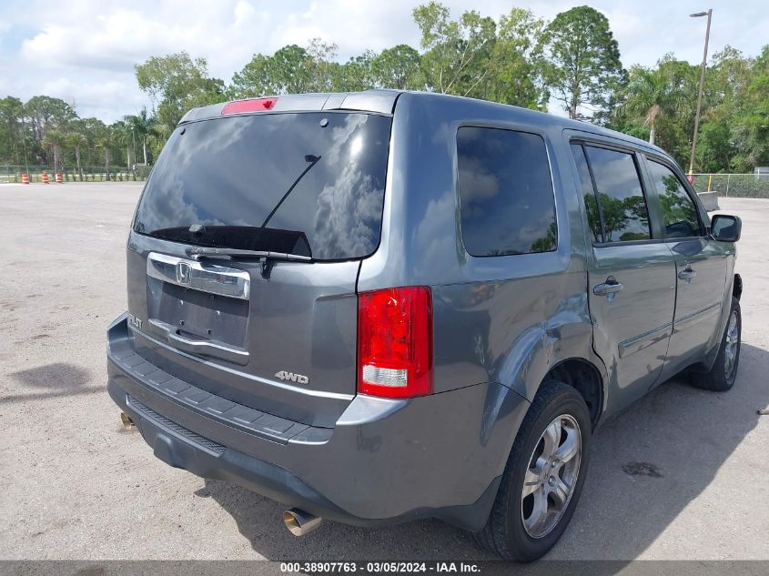 2013 Honda Pilot Ex VIN: 5FNYF4H40DB019588 Lot: 38907763