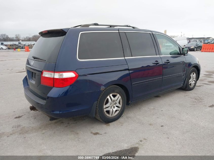 2007 Honda Odyssey Ex VIN: 5FNRL38457B123831 Lot: 38907769